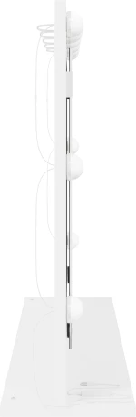 vidaXL Καθρέφτης Vanity με LED Φώτα Λευκό 80x55x18 εκ.