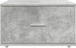 vidaXL Ντουλάπι Συρταριών Γκρι σκυρόδεμα Σκυρόδεμα Μεσαίο Πόρτες