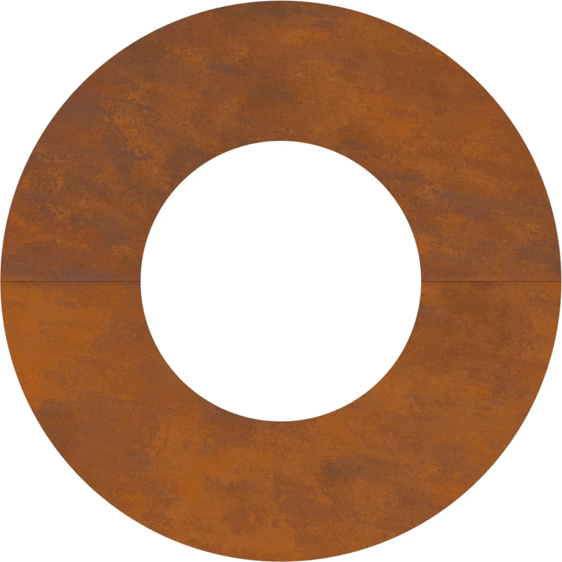 vidaXL Γλάστρα από Corten ατσάλι Corten ατσάλι Μεγάλη Διακοσμητικά ένθετα