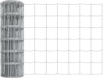 vidaXL Ευρωπαϊκός φράκτης 0.8x10 μ Γαλβανισμένος χάλυβας