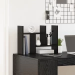 VidaXL Οργανωτής Γραφείου Μαύρη Βελανιδιά 50x15.5x35.5 εκ