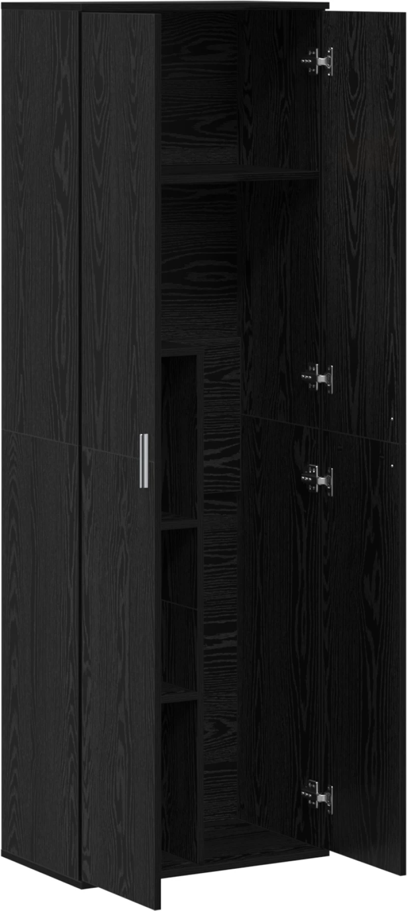 vidaXL Ντουλάπι Μαύρου Δρύος 60x35x180 cm Επεξεργασμένο Ξύλο