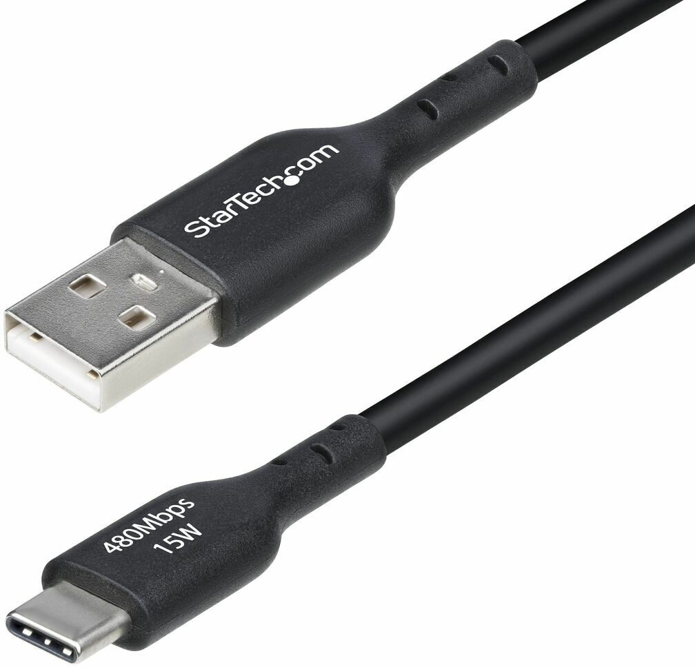 Καλώδιο USB A σε USB-C Startech USB2AC3MNC Μαύρο 3 m