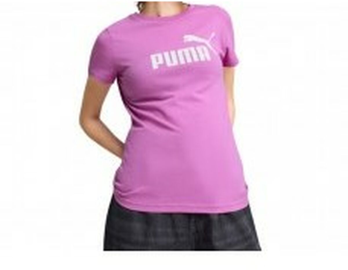 Γυναικεία Μπλούζα με Κοντό Μανίκι Puma ESS No. 1 Logo Tee Ροζ