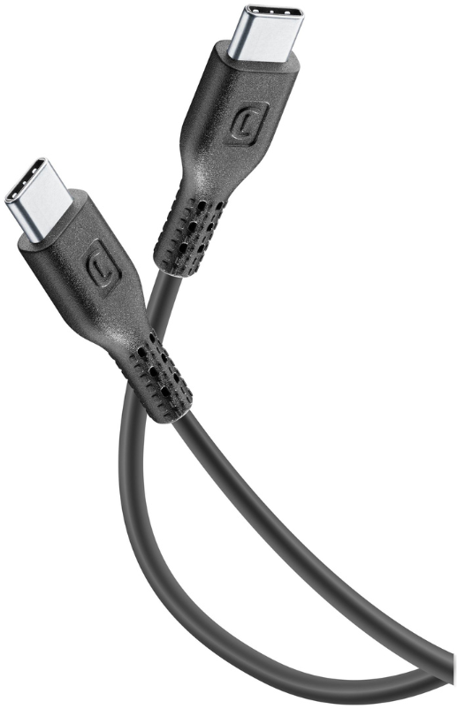 Cellular Line 428241 Usb Καλώδιο Συγχρονισμού Και Φόρτισης Type-c (1,2m) Μαύρο