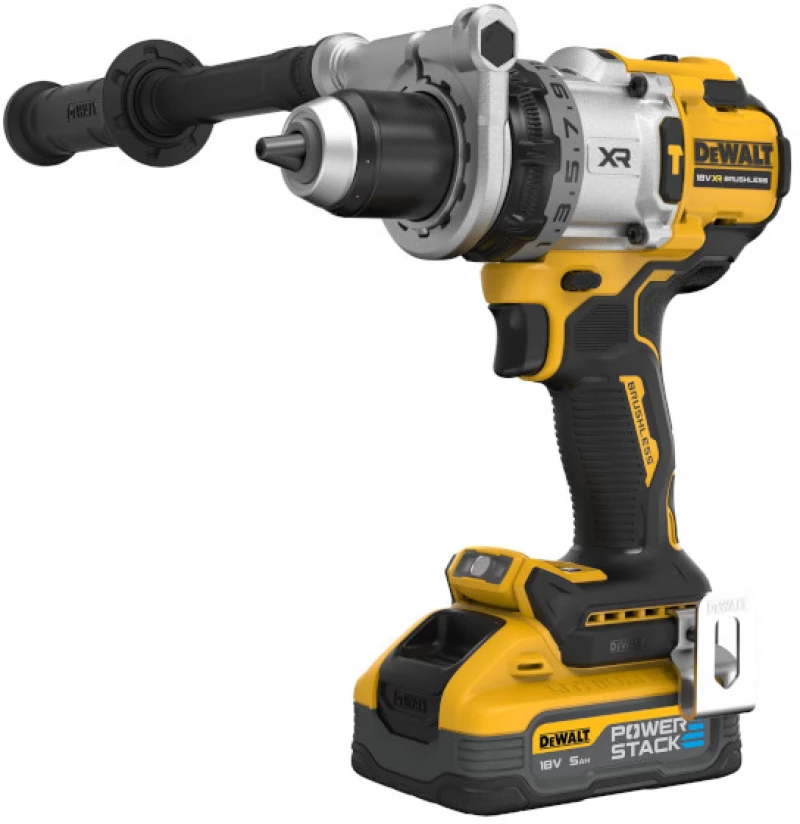 Dewalt DCD1007H2T Brushless XR Κρουστικό Δραπανοκατσάβιδο 18V 2x5.0Ah
