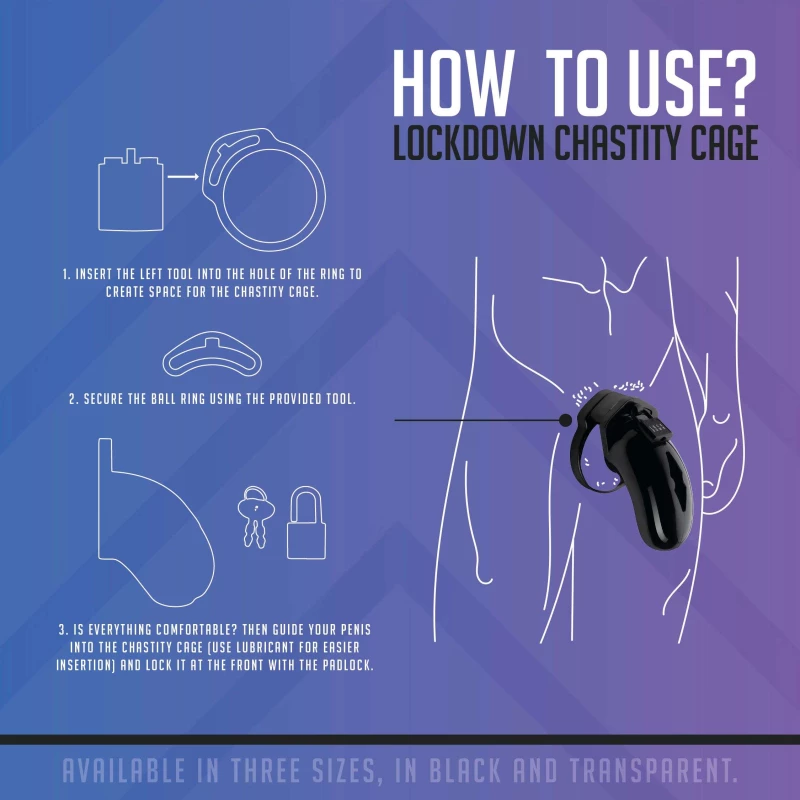 Chastity Cage Medium | Lockdown