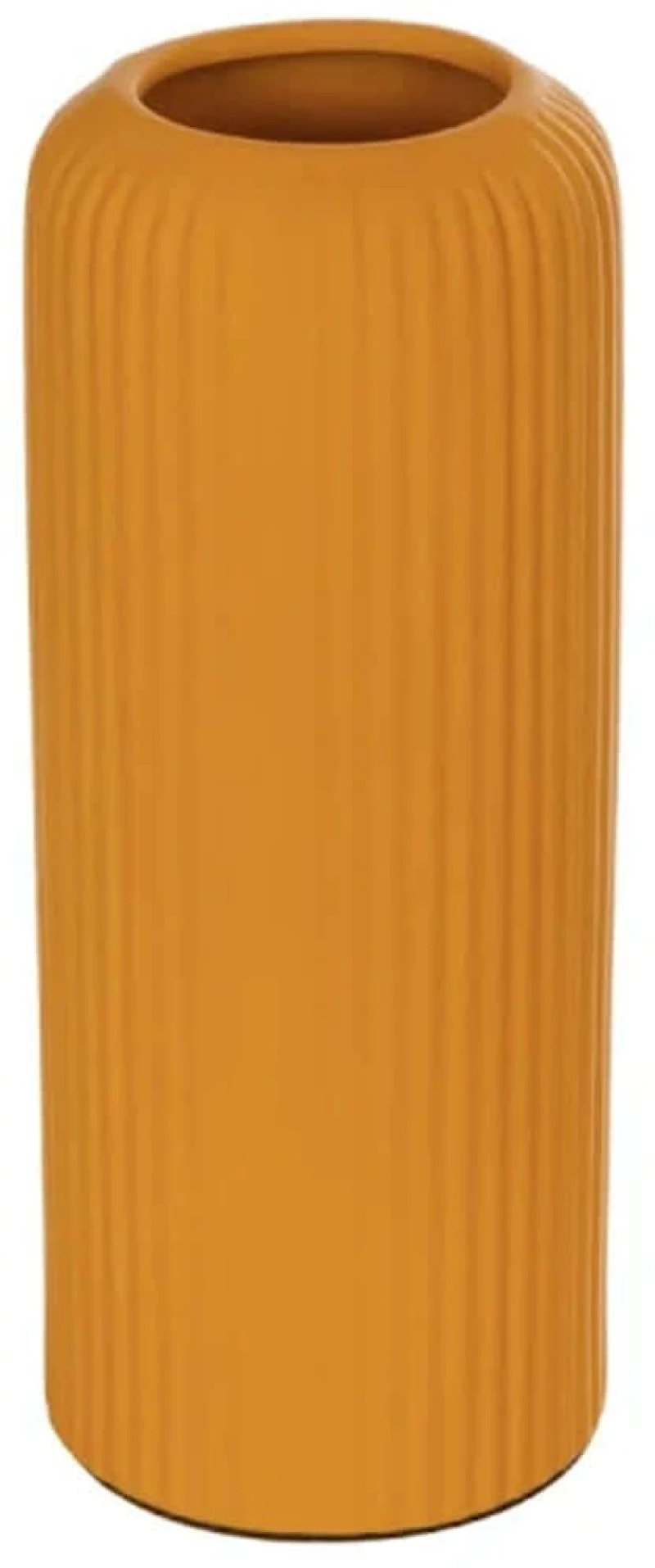 Βάζο Canguu 21255 11x11x26cm Orange GloboStar Κεραμικό