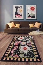 Χαλί Nanna 882CHL3106 Black-Multi Conceptum Hypnose 80X150cm