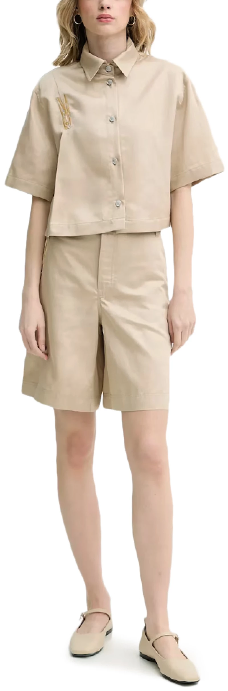 MOSCHINO BERMUDA WOMEN MOSCHINO JEANS ΜΠΕΖ (K2A0327-3716-1081)