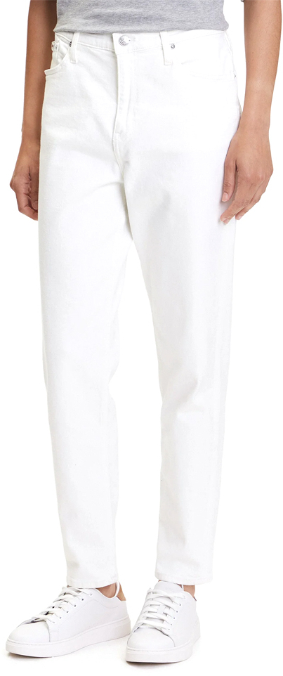 CALVIN KLEIN MOM FIT L.28 JEANS WOMEN CALVIN KLEIN ΛΕΥΚΟ (J20J225137-1AA28)
