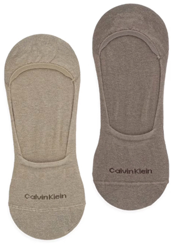 CALVIN KLEIN 2 PACK FOOTIE MID CUT SOCKS MEN CALVIN KLEIN ΜΠΕΖ (701218708-022)