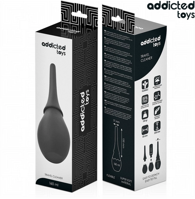 ADDICTED TOYS - TRAVEL CLEANER SILICONE MODEL 3