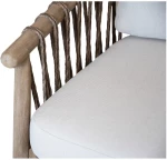 Alicante 2 Σαλόνι κήπου acacia wood set 4 CP
