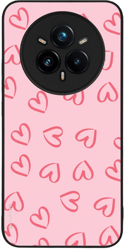 Θήκη Sonique Heart Series για Realme 14 Pro Plus 5G Ροζ
