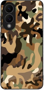 Θήκη Sonique Camouflage Army Series για Samsung Galaxy S25 Edge Καφέ