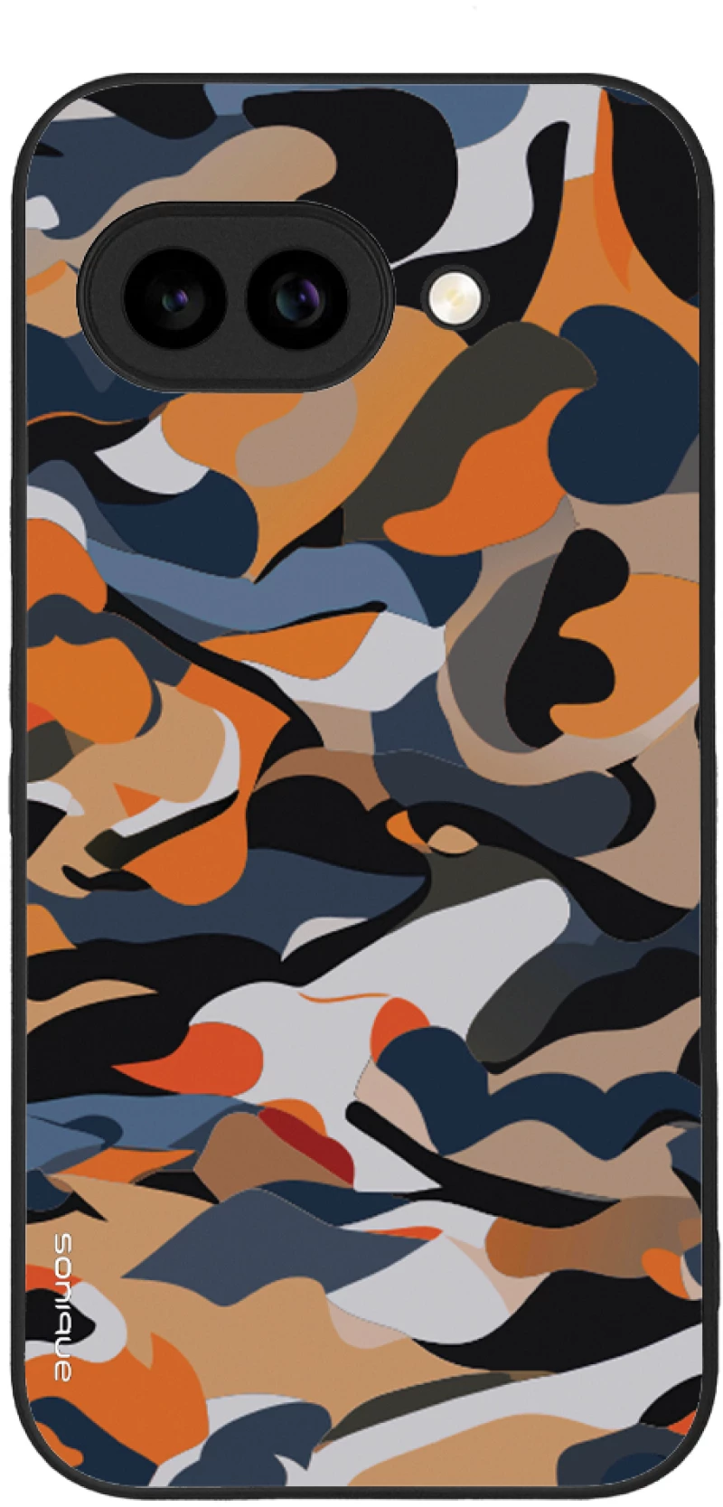 Θήκη Sonique Camouflage Army Series για Google Pixel 9a 5G Πορτοκαλί