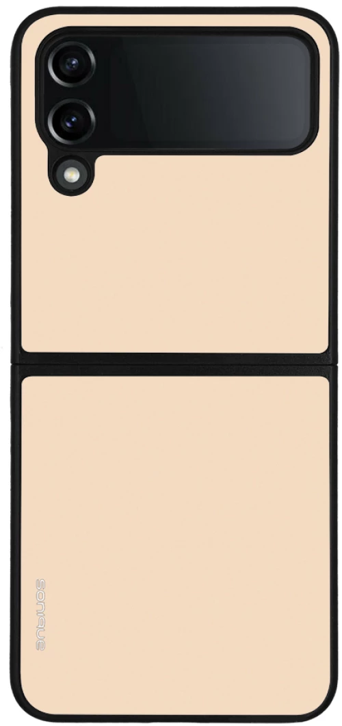 Θήκη Sonique ColorBloc Series για Samsung Galaxy Z Flip 4 Μπεζ