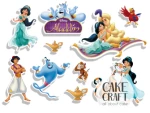 Βρώσιμα σχέδια Aladdin 10τμχ