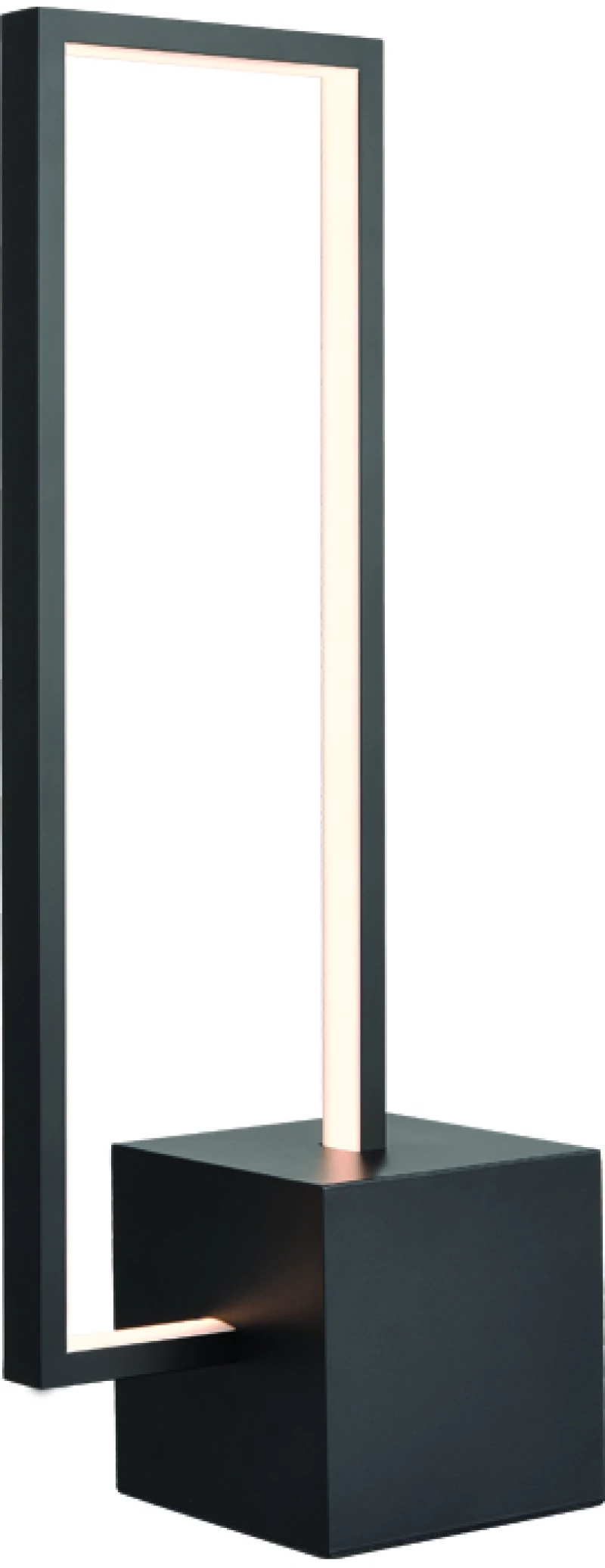 Φωτιστικό Επίτοιχο Aca PN30LEDTBK AELIA Μαύρο Ματ (Black Mat) 3000K