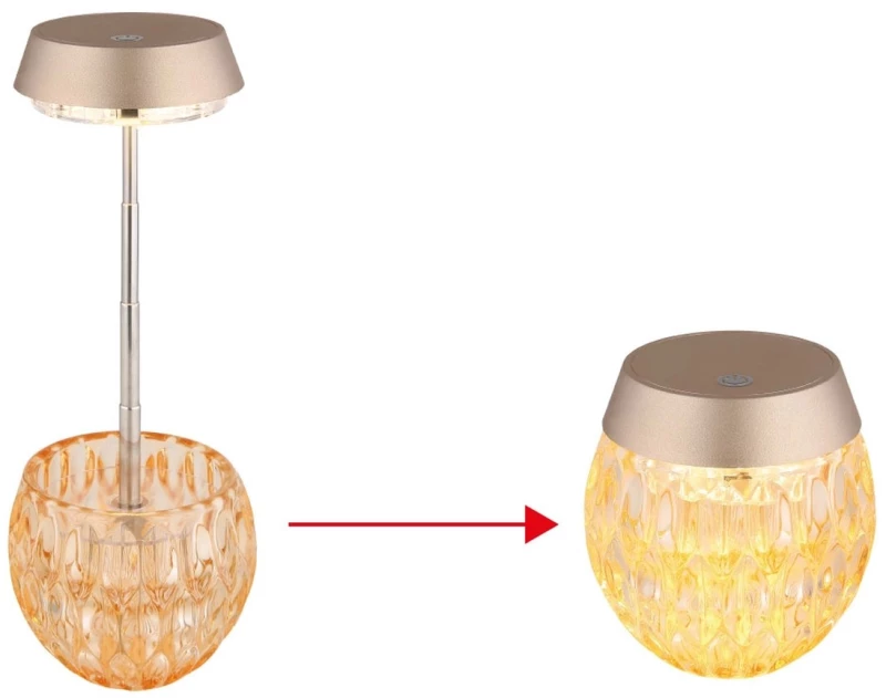 Φωτιστικό Επιτραπέζιο Globo Lighting WANDA 58014CH 3000K