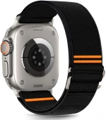 Tech-Protect® Λουράκι Υφασμάτινο για Apple Watch 44/45/49mm- Μαύρο