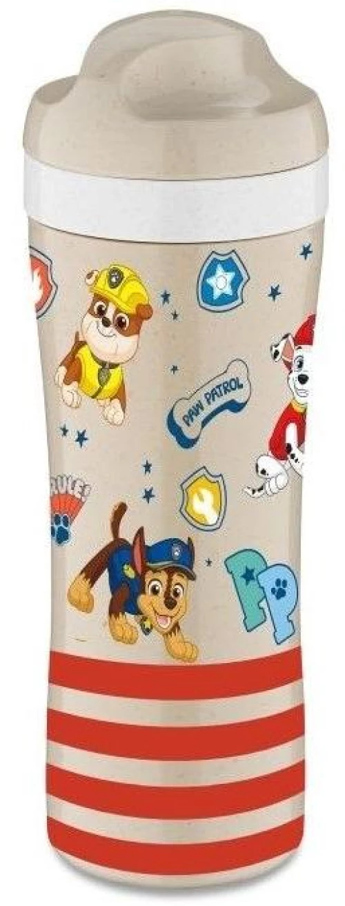 Koziol Παιδικό Παγούρι Oase 425ml Από Οργανικό Υλικό Paw Patrol Μπεζ 8046713