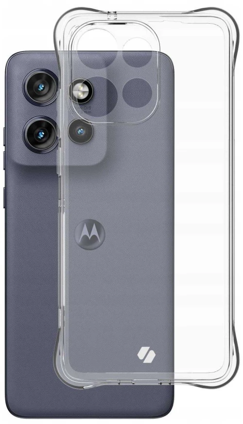 Θήκη Motorola Edge 50 Neo / ThinkPhone 25 Spacecase Anti-Shock Διάφανη Σιλικόνης 1mm - Clear (5905719113568)