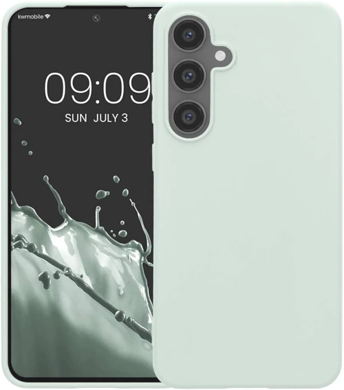 Θήκη Samsung Galaxy S24 FE KWmobile TPU Silicone Case Σιλικόνης - Cool Mint (KWM000021WC004C)