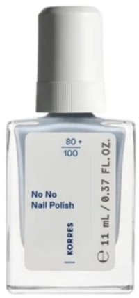 Korres No No Nail Polish 72 Pastel Blue 11 Ml
