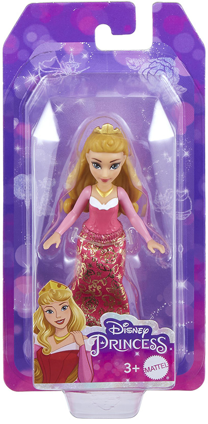 DISNEY PRINCESS ΜΙΝΙ ΚΟΥΚΛΑ ΩΡΑΙΑ ΚΟΙΜΩΜΕΝΗ (#HLW76)