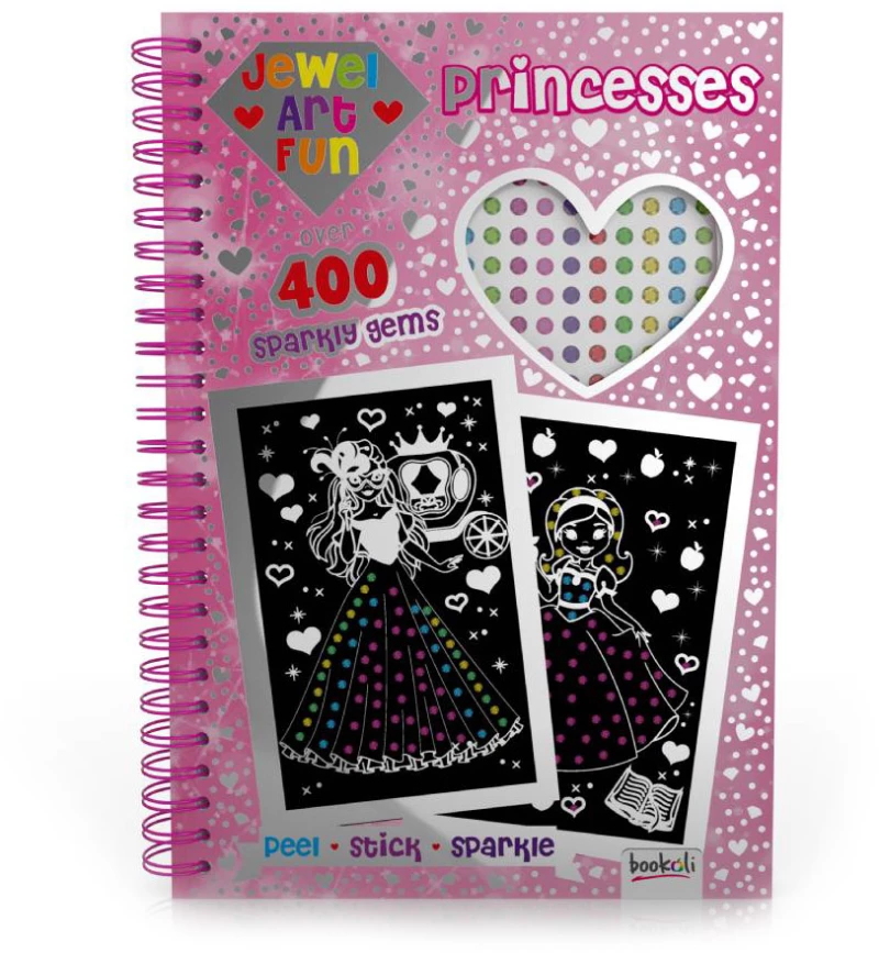 ΒΙΒΛΙΟ ΖΩΓΡΑΦΙΚΗΣ JEWEL ART FUN - PRINCESSES (#KAL-24)