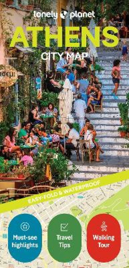 Lonely Planet : Athens City map 2nd ed