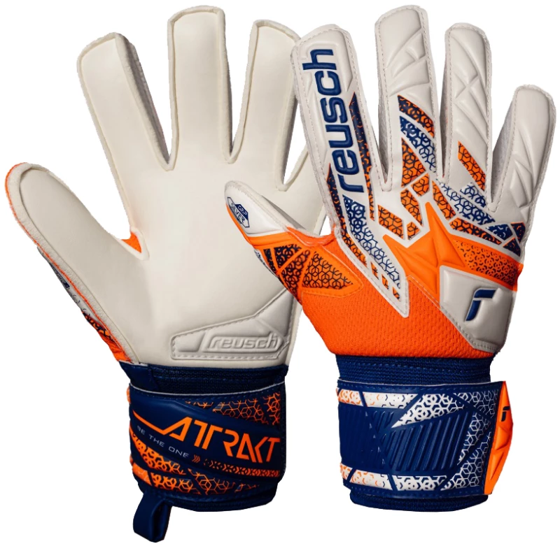REUSCH REUSCH ATTRAKT SILVER JNR ORNG/ENERG BLUE 5572214-2500