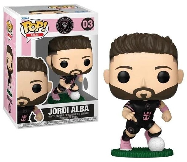 Paladone Funko Pop! MLS: Inter Miami – #03 Jordi Alba (Away) - 102832