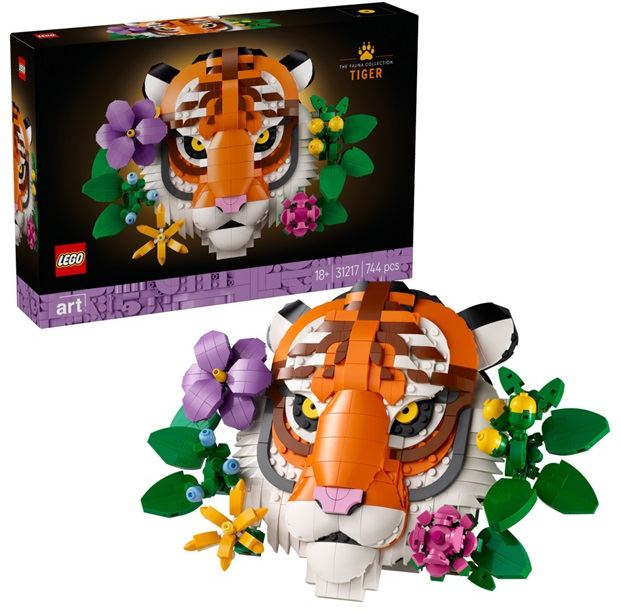 Lego Art The Fauna Collection-Tiger - 31217