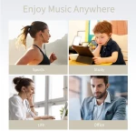 Tech-Protect Ultraboost In-ear Handsfree Ακουστικά με Βύσμα USB-C - Μαύρο