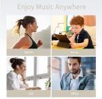 Tech-Protect Ultraboost In-ear Handsfree Ακουστικά με Βύσμα 3.5mm - Λευκό