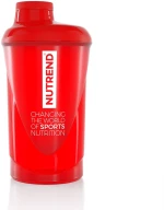 Nutrend Shaker Πρωτεΐνης 600ml Πλαστικό Κόκκινο