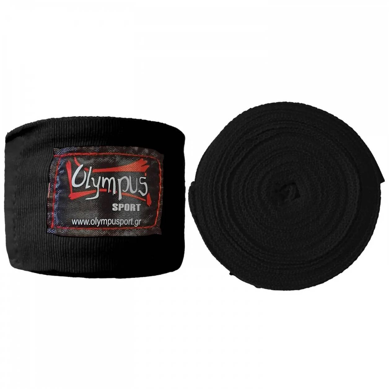 Μπαντάζ Olympus PERFERCT WRAP Ελαστικά Μαύρα, 450cm