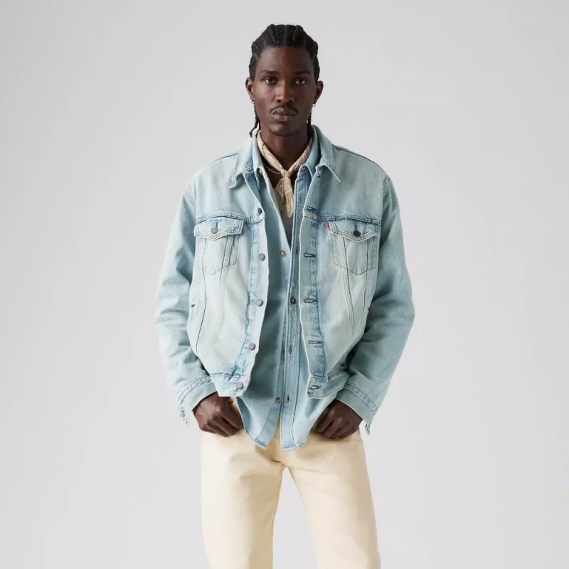 Levi’s® Man The Trucker Light Blue Jacket