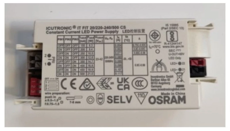 Driver Osram 20W Λευκό 77-50496 Homelighting-77-50496-Λευκό 77-50496