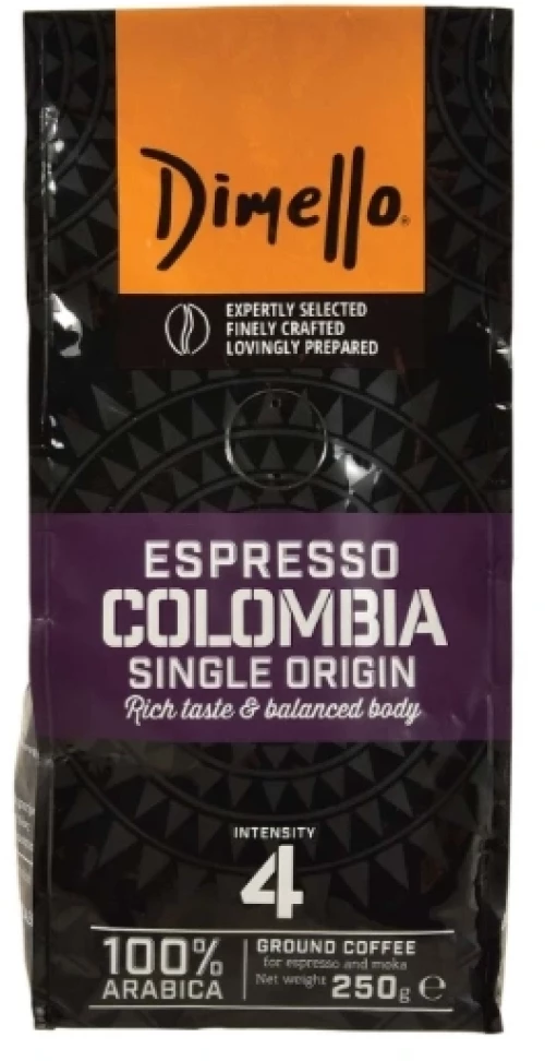 Dimello Espresso Colombia Αλεσμένος 250gr