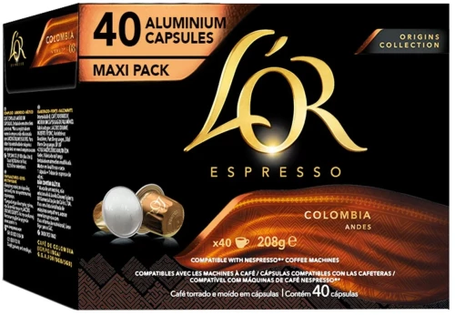 L'OR Espresso Colombia 40caps