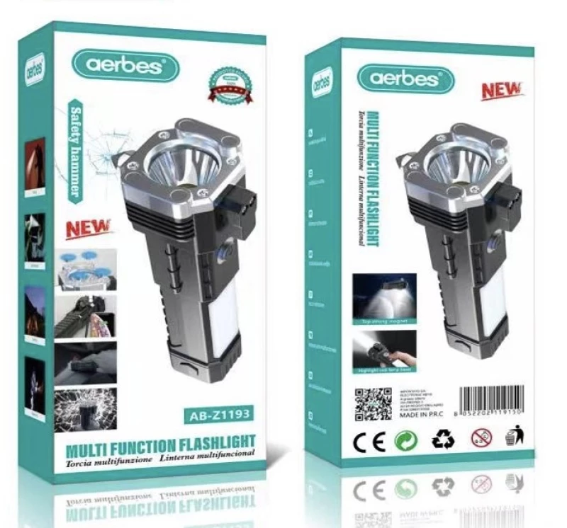 Επαναφορτιζόμενος Φακός Χειρός LED Aerbes AB-Z1193