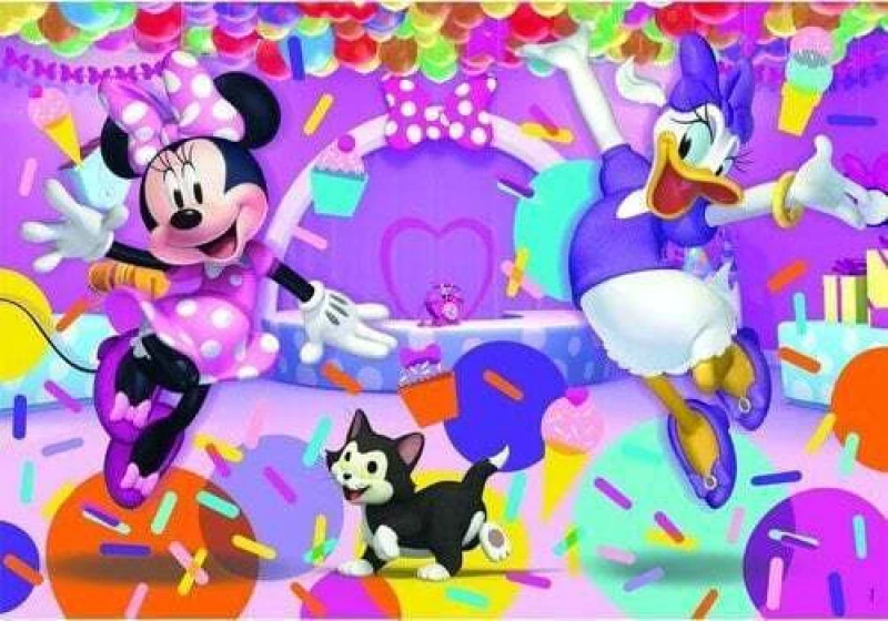 CLEMENTONI PUZZLE SUPER COLOR MINNIE 104TMX- 1210-25054