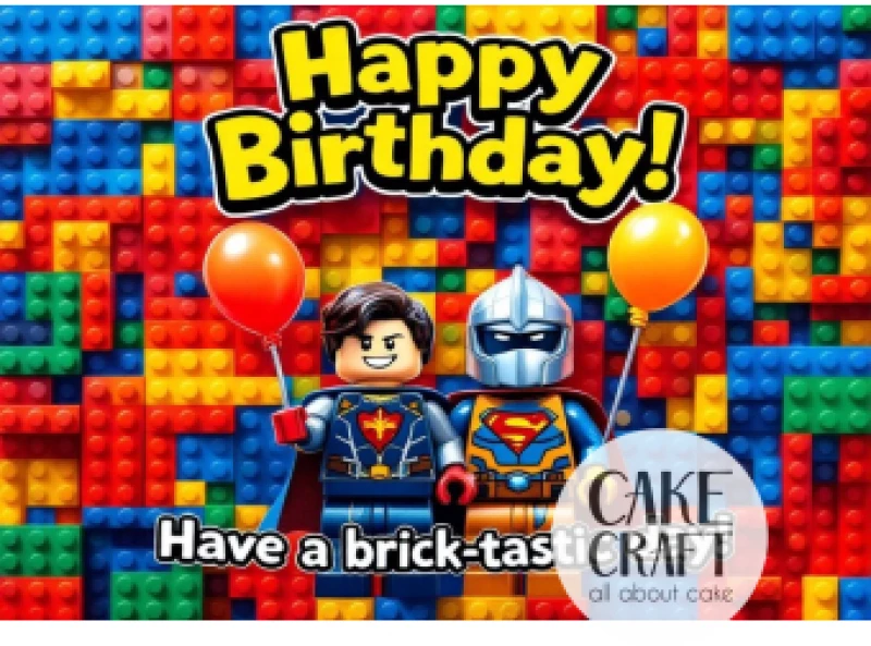 Βρώσιμο Σχέδιο lego heroes v4