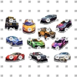 Βρώσιμα σχέδια Super Cars - 11τμχ