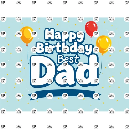 Βρώσιμο Σχέδιο best dad v1