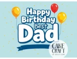 Βρώσιμο Σχέδιο best dad v1